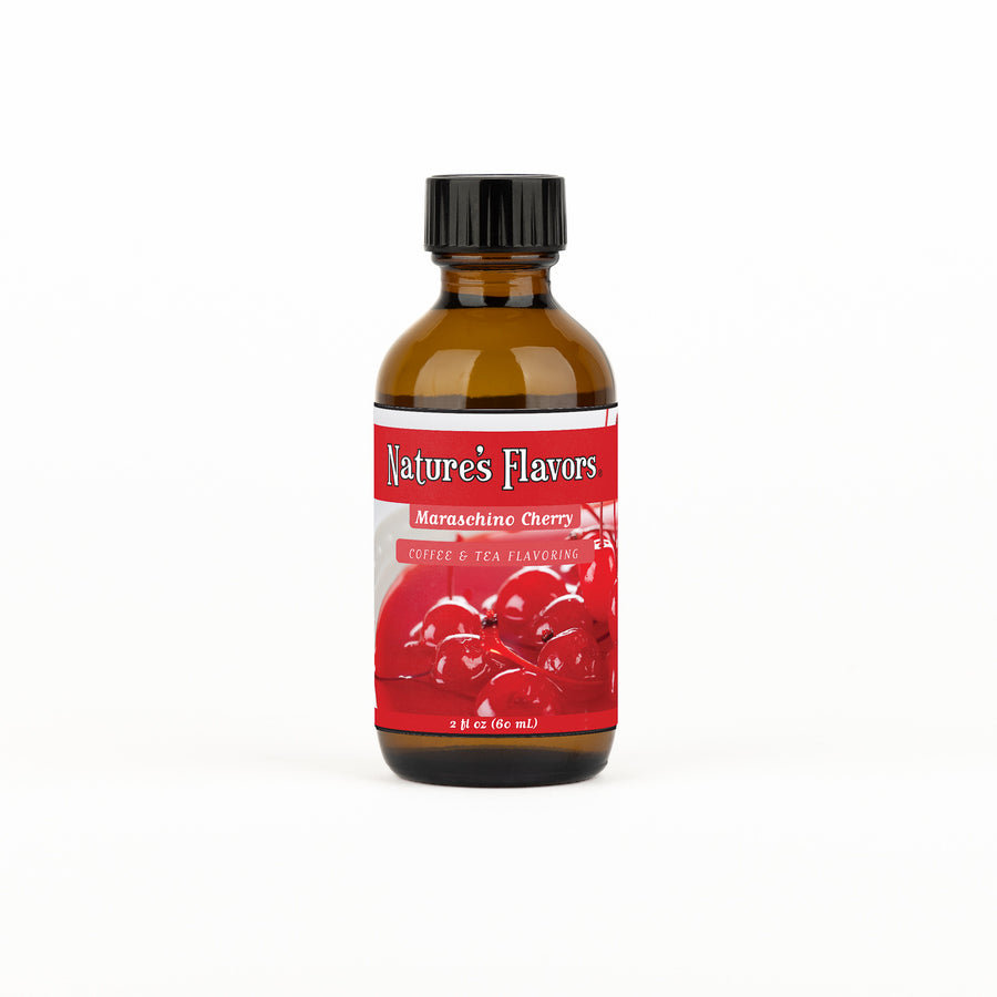 Organic Maraschino Cherry Coffee and Tea Flavor Without Diacetyl