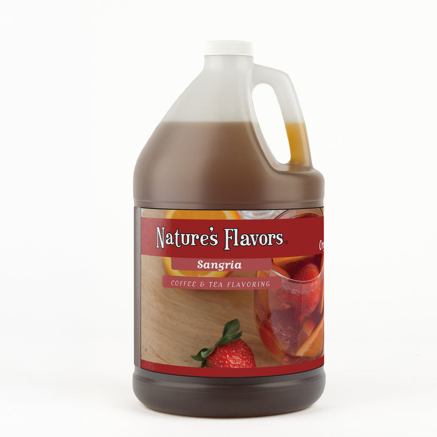 Organic Sangria Coffee and Tea Flavor Without Diacetyl