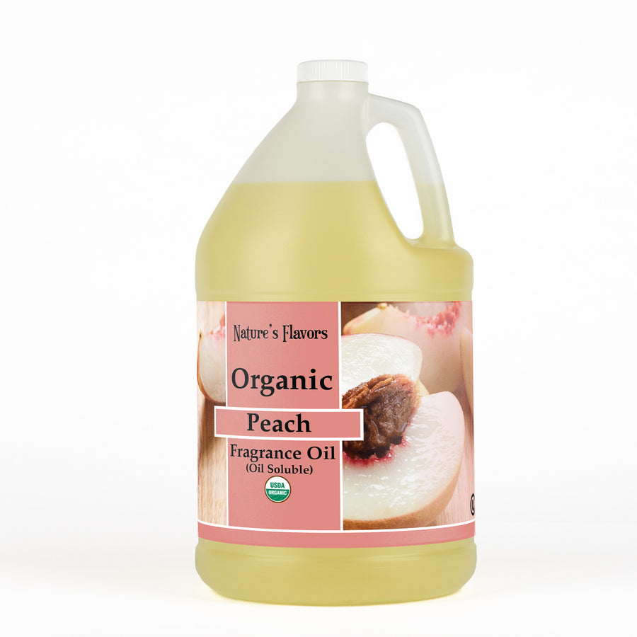 Peach Fragrance Oil (Oil Soluble), Organic