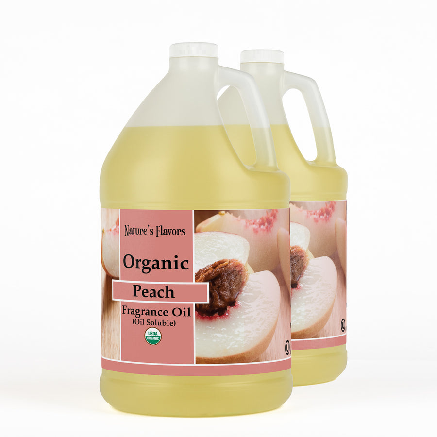 Peach Fragrance Oil (Oil Soluble), Organic
