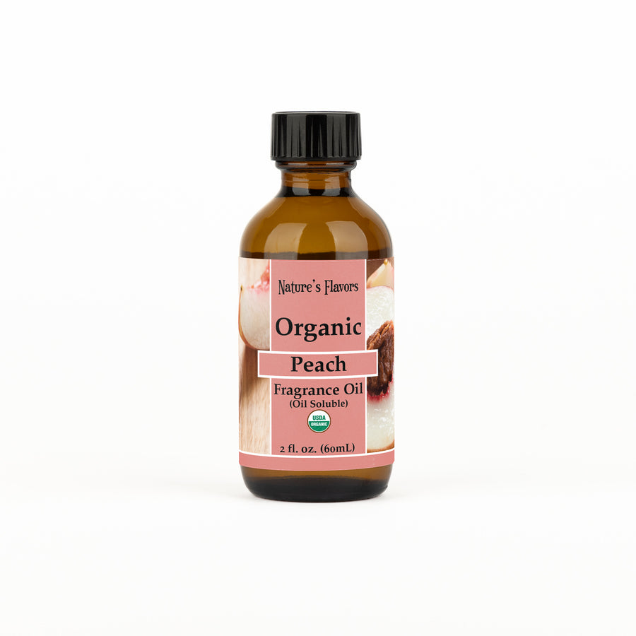 Peach Fragrance Oil (Oil Soluble), Organic