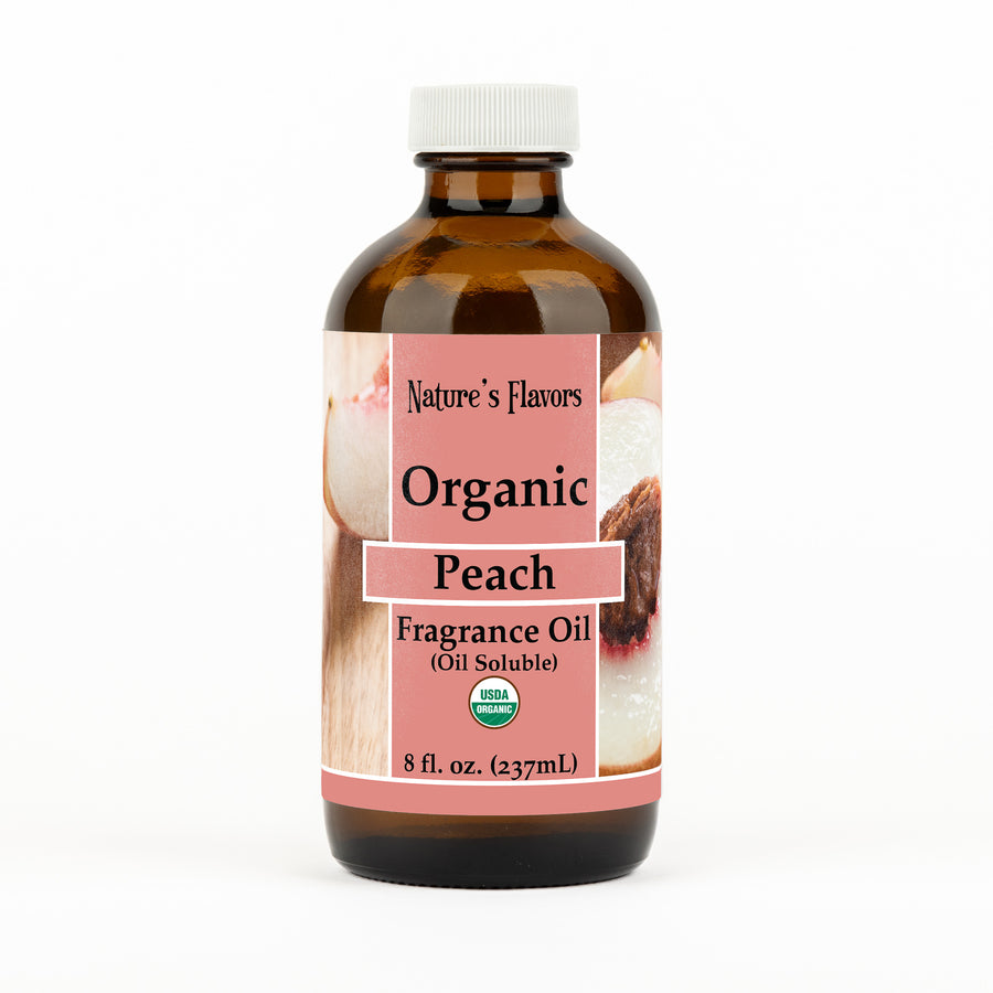 Peach Fragrance Oil (Oil Soluble), Organic