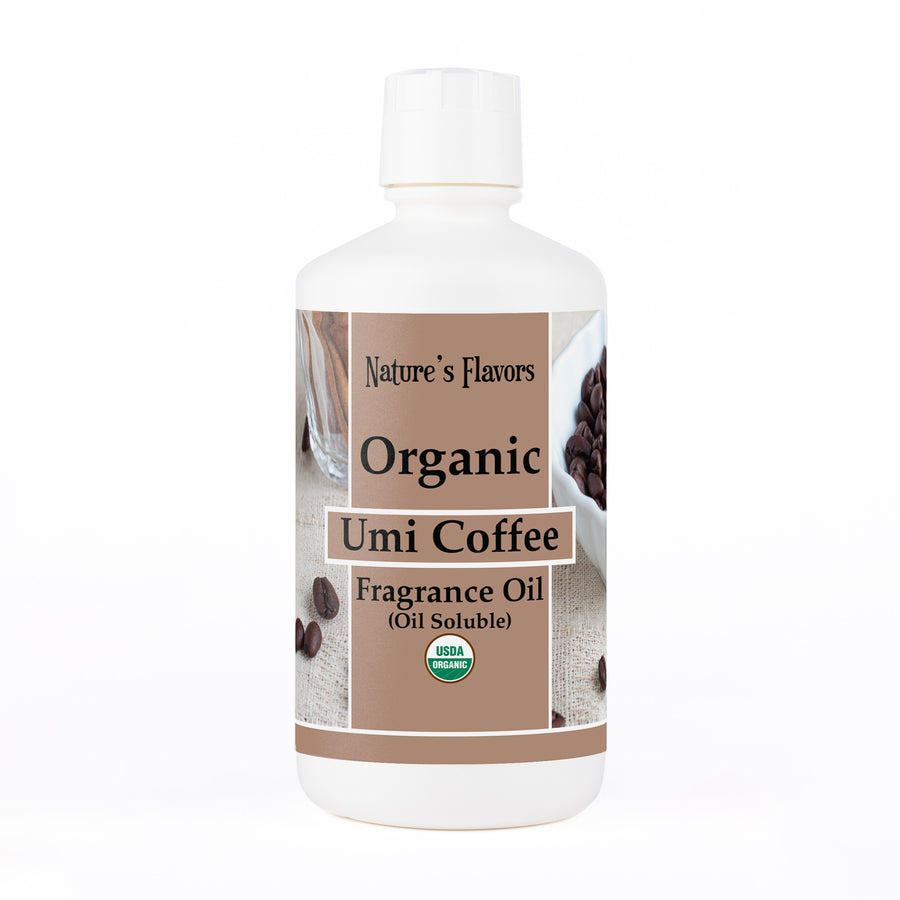 Umi Coffee Fragrance Oil (Oil Soluble), Organic