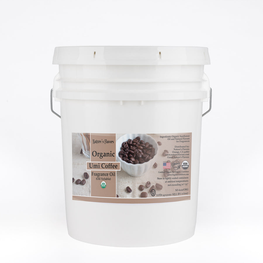 Umi Coffee Fragrance Oil (Oil Soluble), Organic