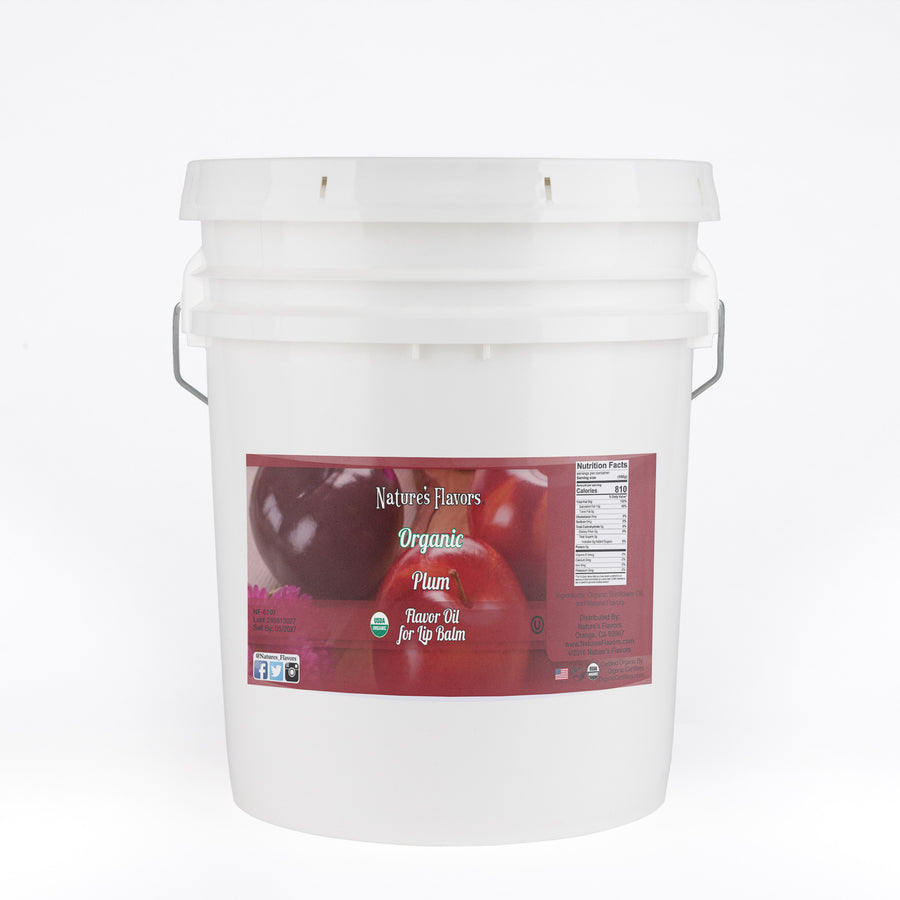 Organic Plum Flavor Oil for Lip Balm