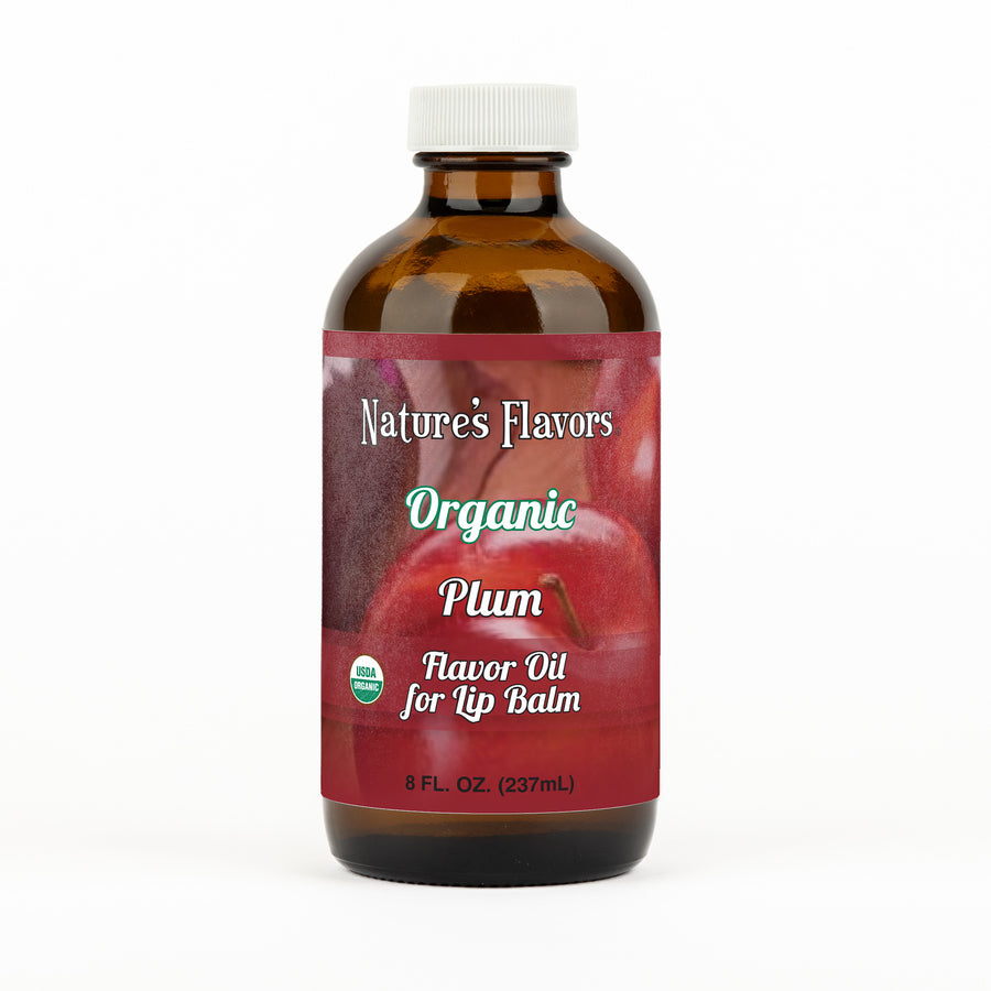 Organic Plum Flavor Oil for Lip Balm