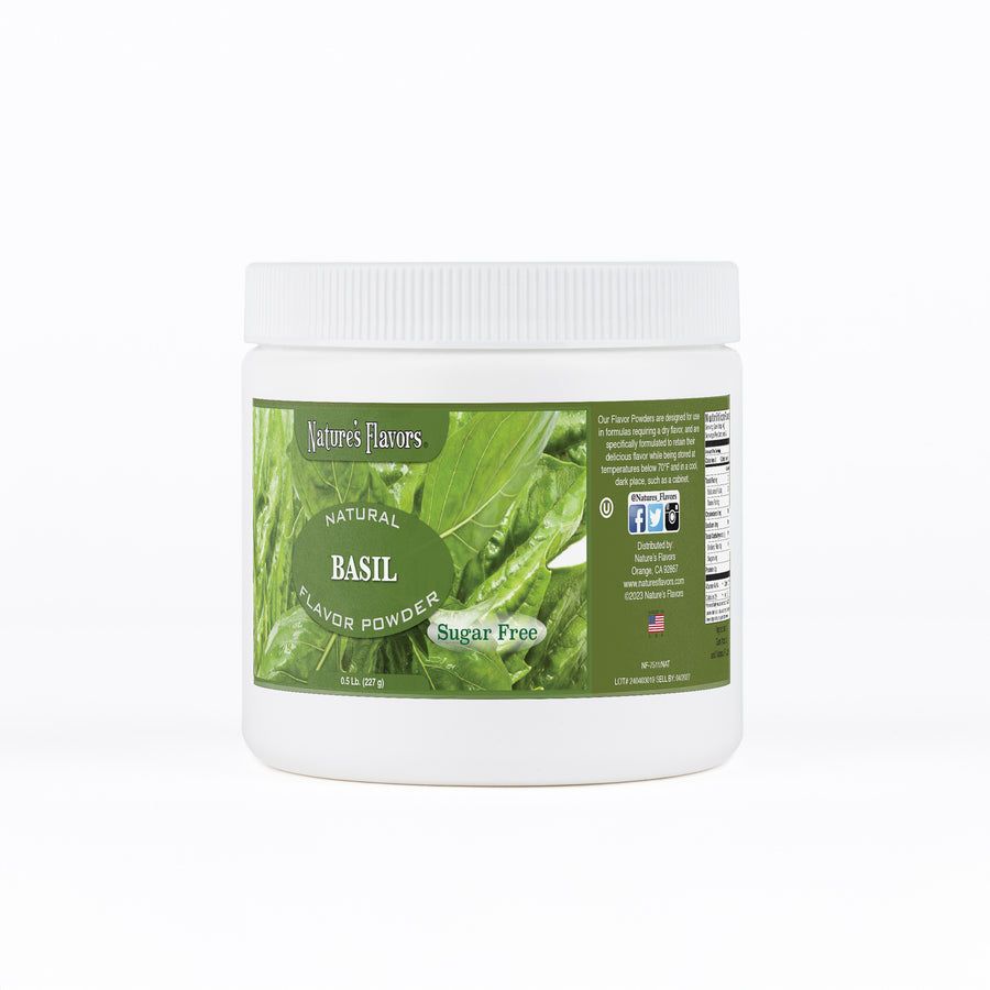 Basil Sugar Free Flavor Powder