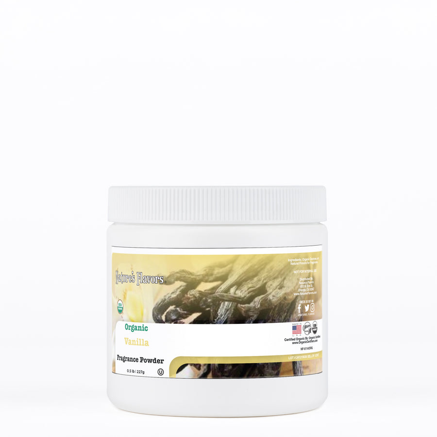 Organic Vanilla Fragrance Powder