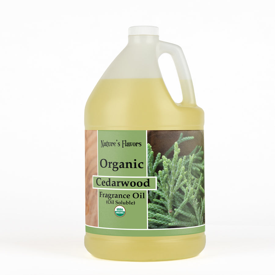 Cedarwood Fragrance Oil (Oil Soluble), Organic
