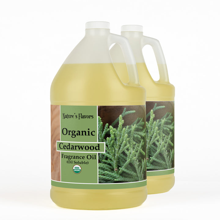 Cedarwood Fragrance Oil (Oil Soluble), Organic