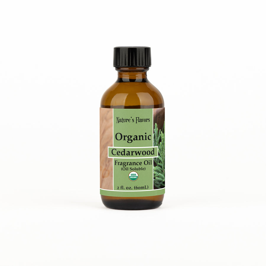 Cedarwood Fragrance Oil (Oil Soluble), Organic