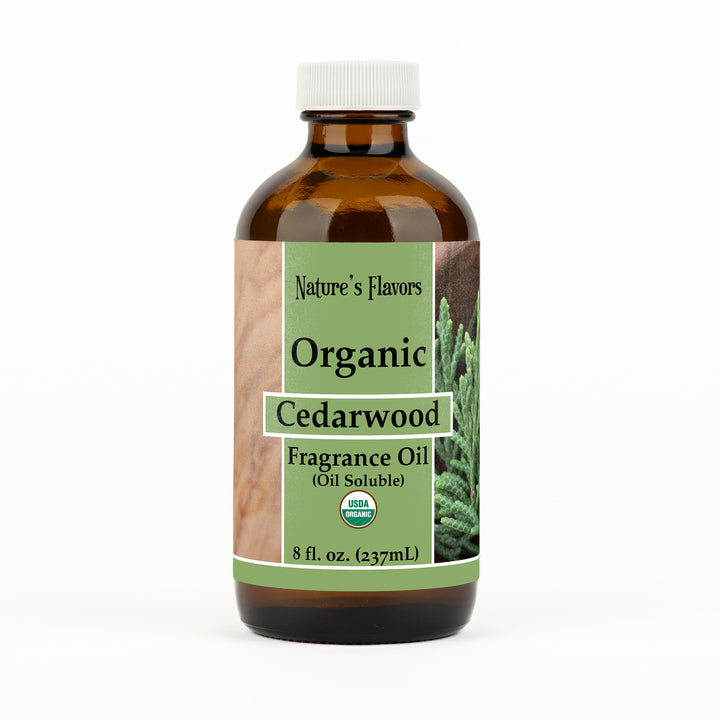 Cedarwood Fragrance Oil (Oil Soluble), Organic