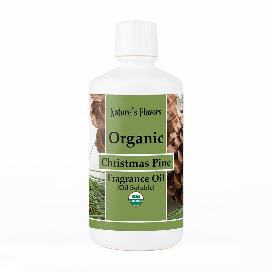 Christmas Pine Fragrance Oil (Oil Soluble), Organic