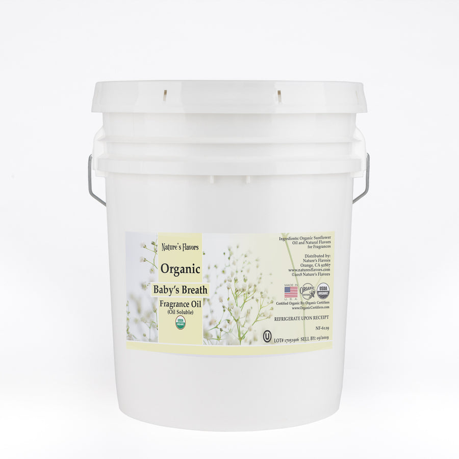 Baby's Breath Fragrance Oil (Oil Soluble), Organic