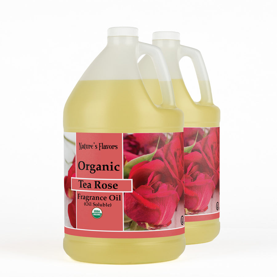 Tea Rose Fragrance Oil (Oil Soluble), Organic