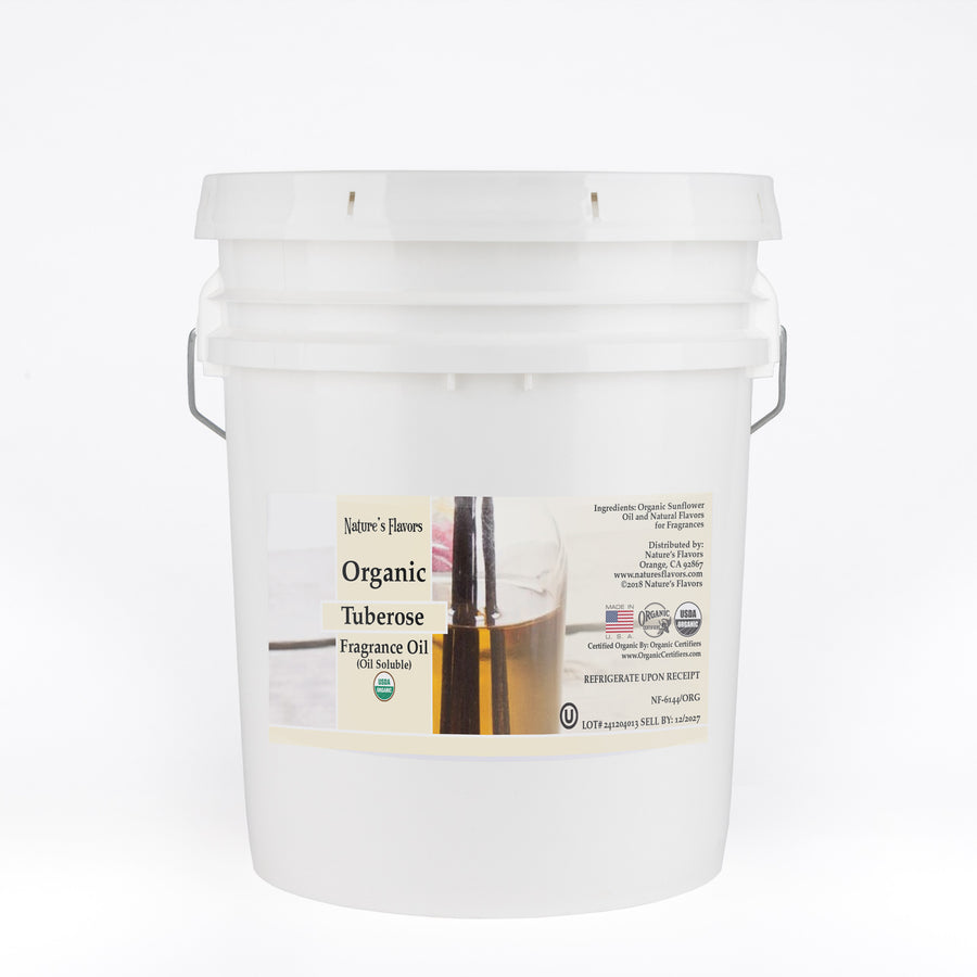 Tuberose Fragrance Oil (Oil Soluble), Organic
