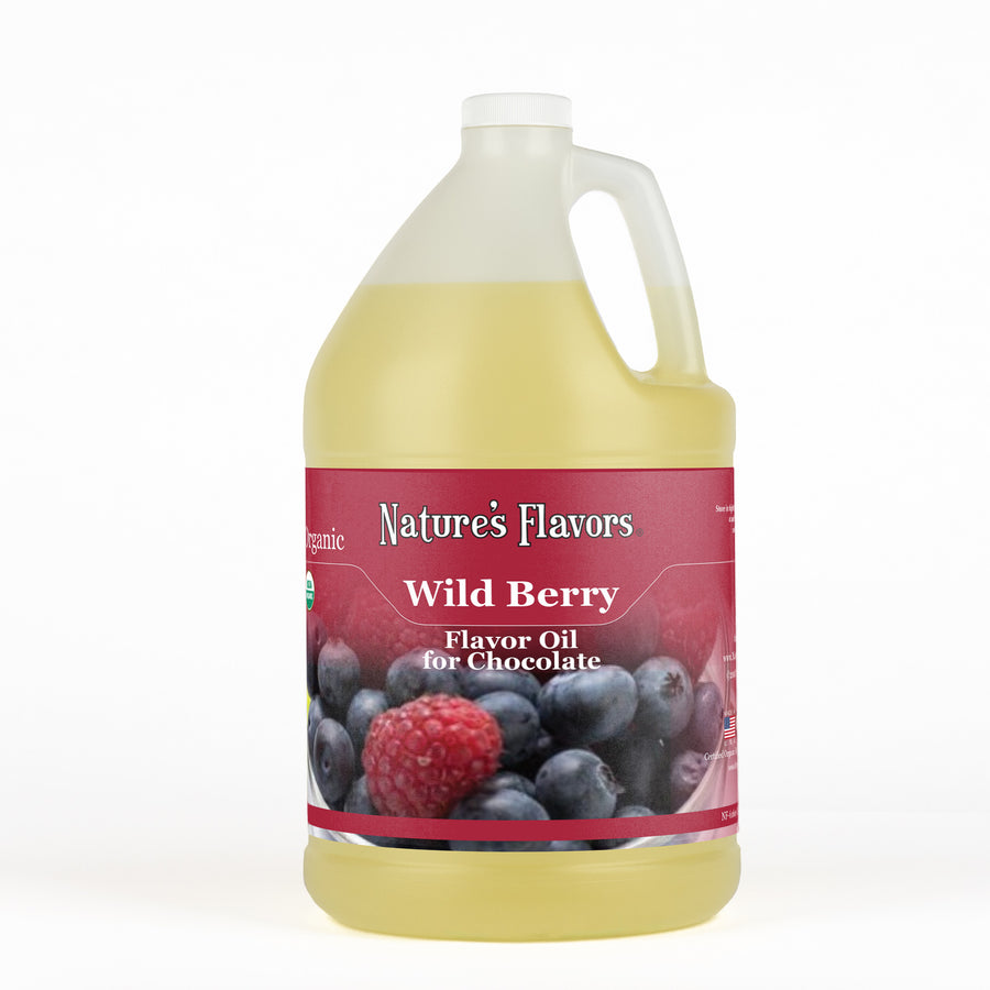 Organic Wild Berry Flavor Oil For Chocolate