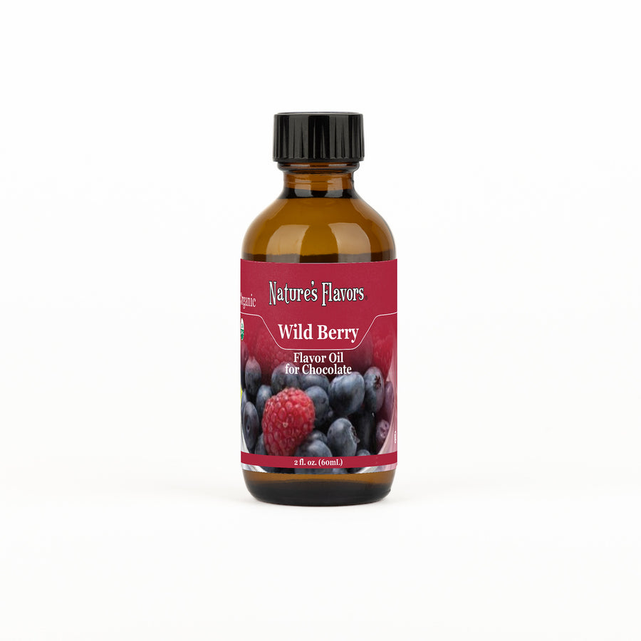 Organic Wild Berry Flavor Oil For Chocolate