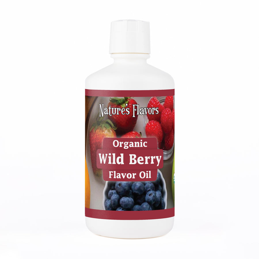 Wild Berry Flavor Oil, Organic