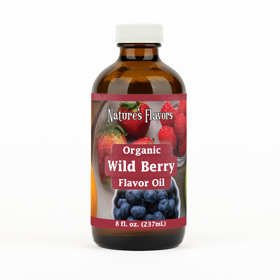 Wild Berry Flavor Oil, Organic