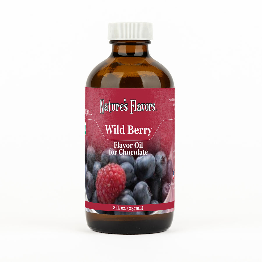 Organic Wild Berry Flavor Oil For Chocolate