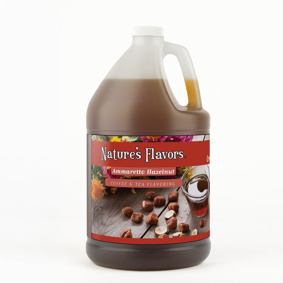 Organic Amaretto Hazelnut Coffee and Tea Flavoring Without Diacetyl