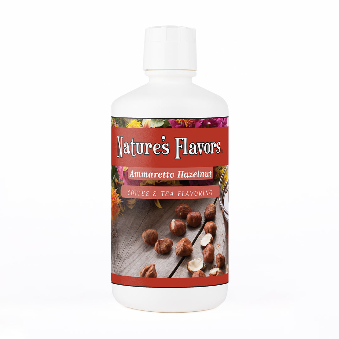 Organic Amaretto Hazelnut Coffee and Tea Flavoring Without Diacetyl