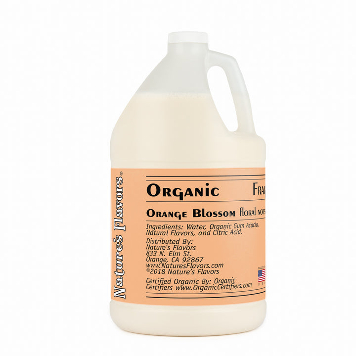Organic Orange Blossom Fragrance Emulsion (Water Soluble)