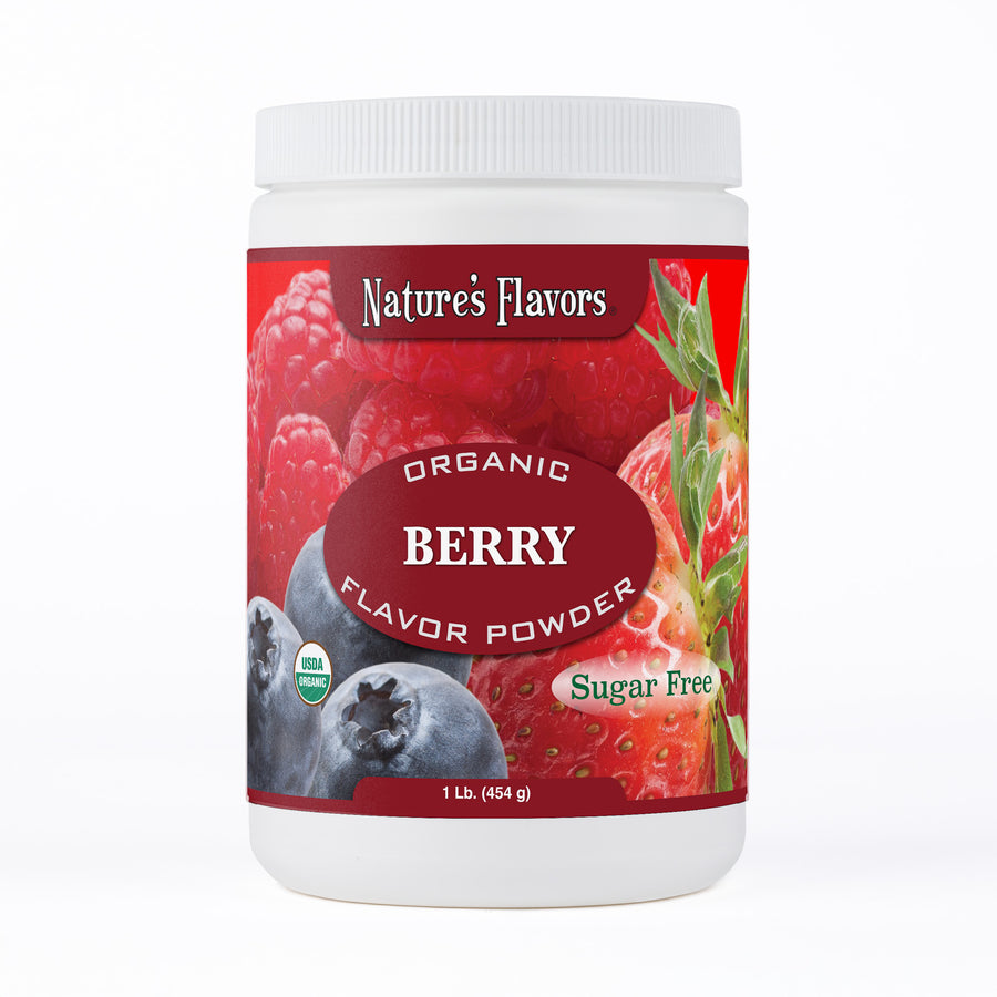 Berry Flavor Powder (Sugar-Free), Organic