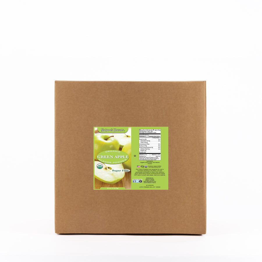 Green Apple Flavor Powder (Sugar-Free), Organic