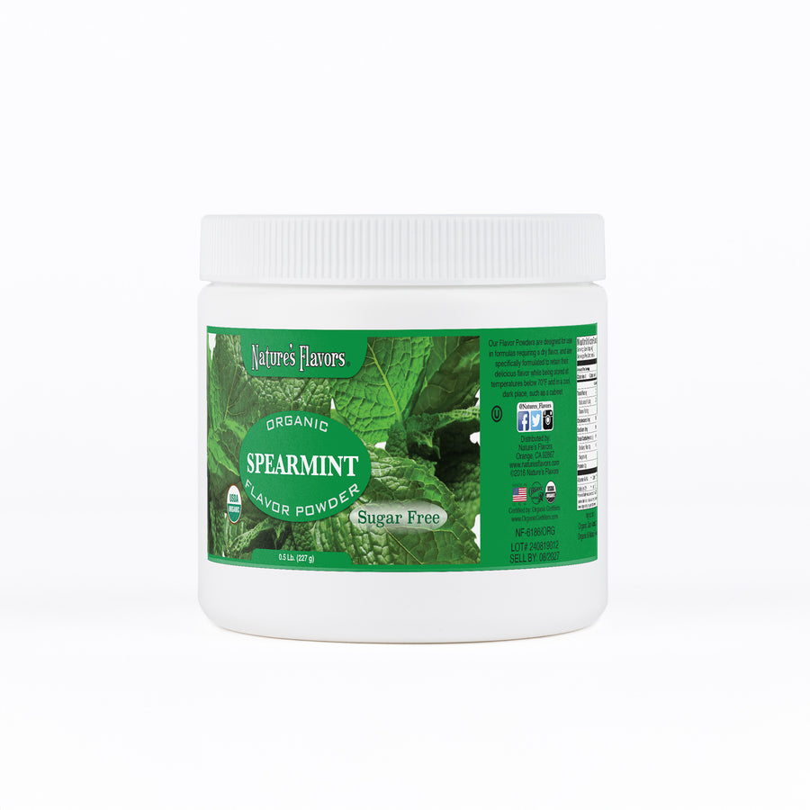 Spearmint Flavor Powder (Sugar-Free), Organic
