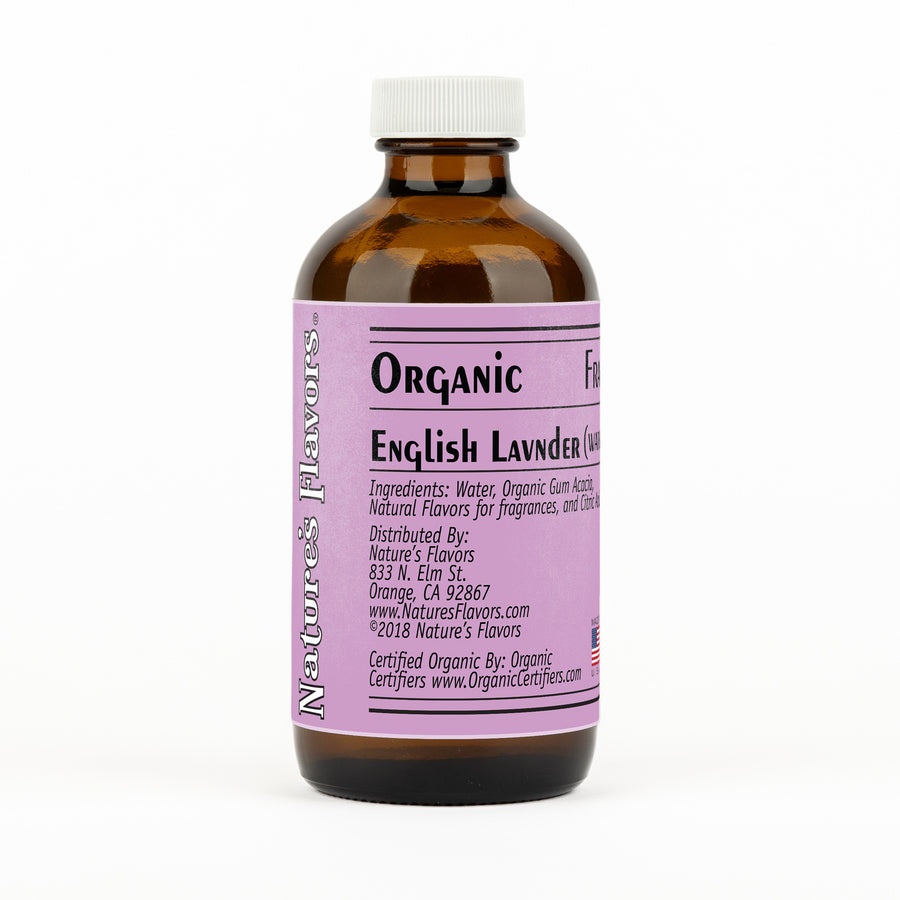 Organic English Lavender Fragrance Emulsion with Floral Notes (Water Soluble)