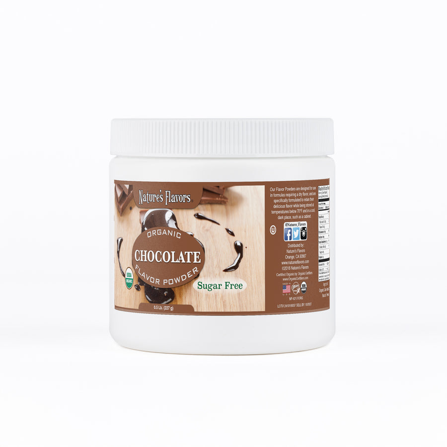 Chocolate Flavor Powder (Sugar-Free), Organic