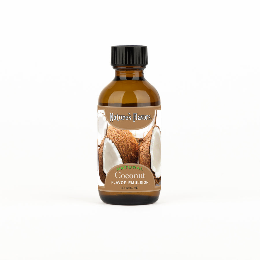 Coconut Flavor Emulsion for High Heat Applications