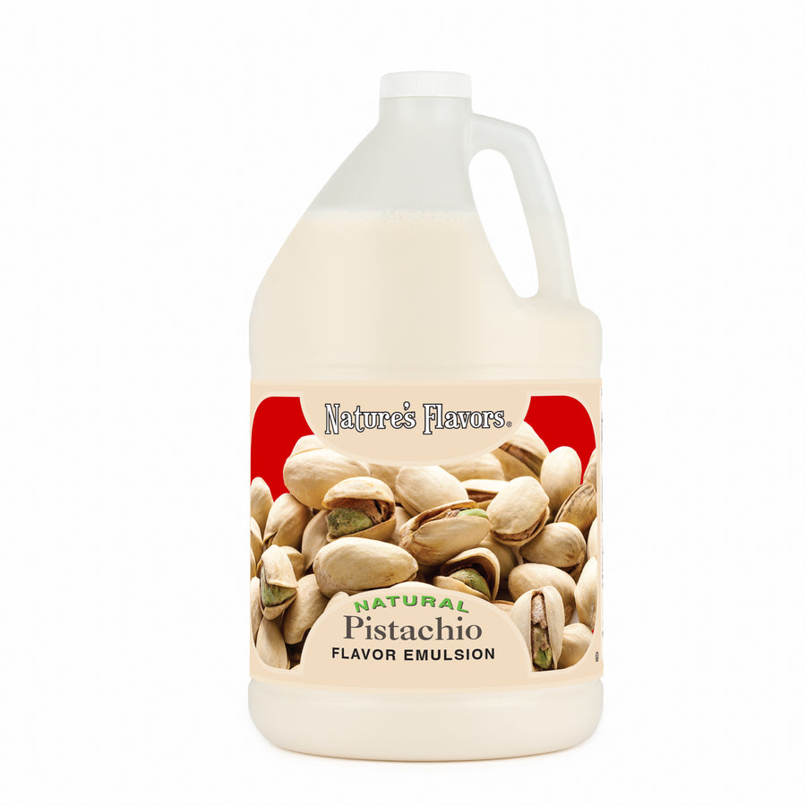 Pistachio Flavor Emulsion for High Heat Applications