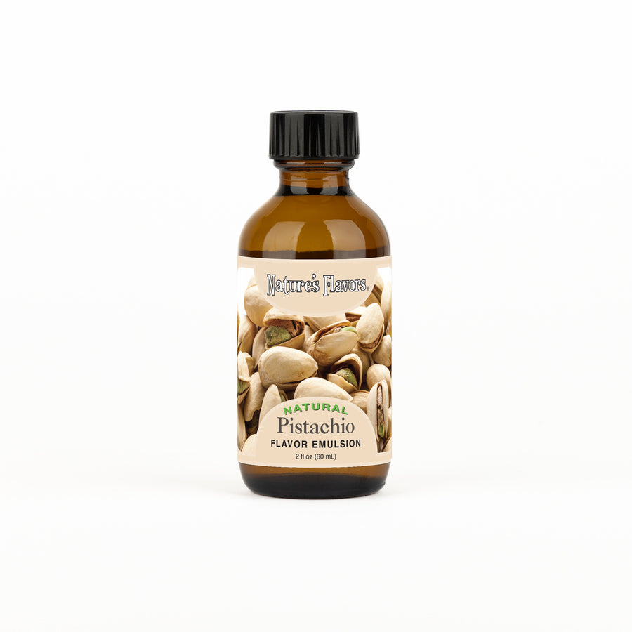 Pistachio Flavor Emulsion for High Heat Applications