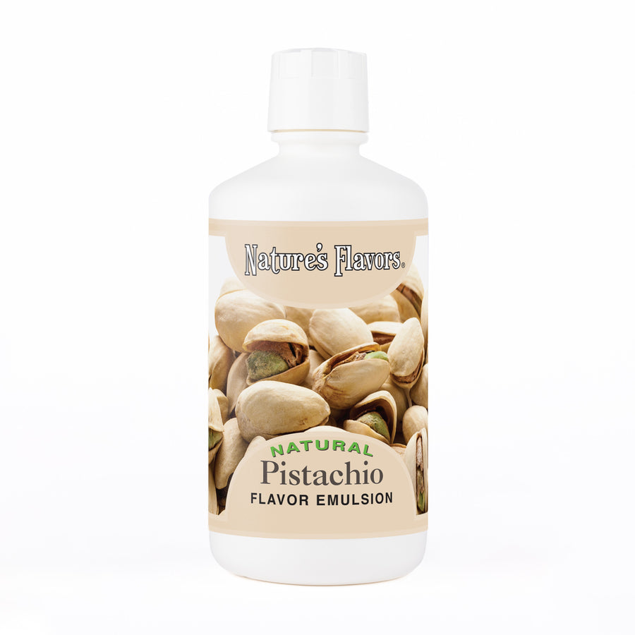 Pistachio Flavor Emulsion for High Heat Applications