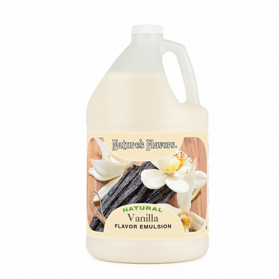 Vanilla Flavor Emulsion for High Heat Applications