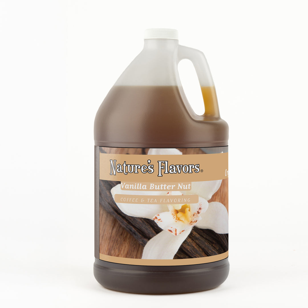 Organic Vanilla Butter Nut Coffee and Tea Flavoring