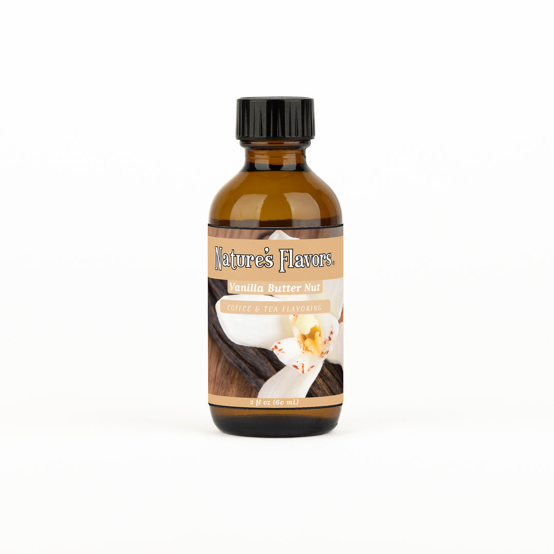 Organic Vanilla Butter Nut Coffee and Tea Flavoring