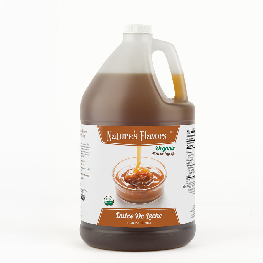 Dulce De Leche Flavor Syrup, Organic