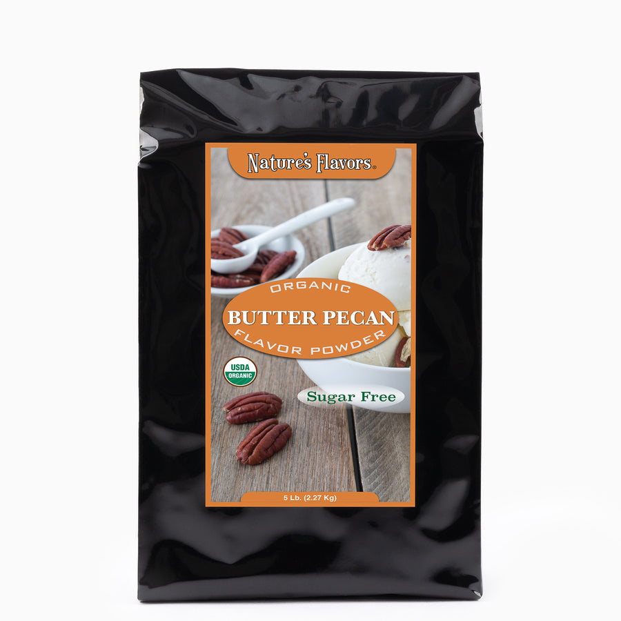 Butter Pecan Flavor Powder (Sugar-Free), Organic