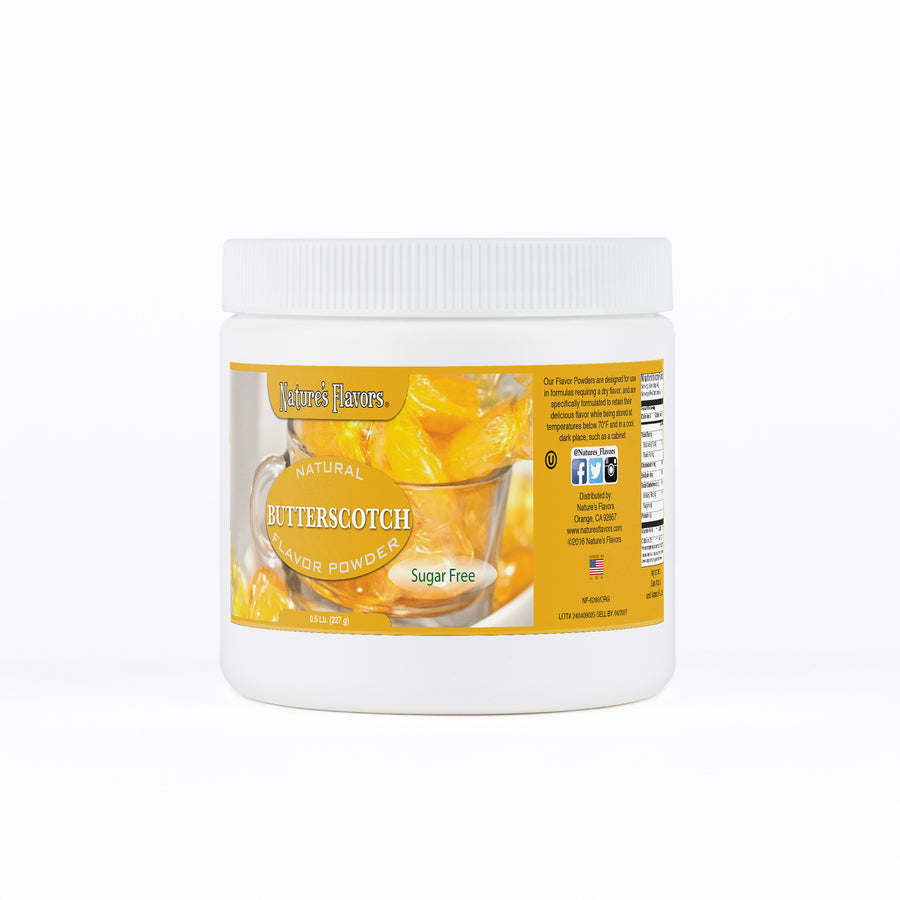 Butterscotch Sugar Free Flavor Powder