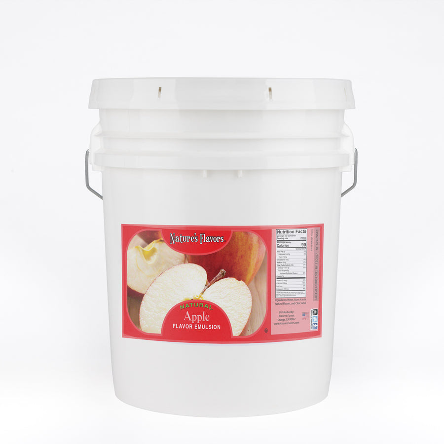 Apple Flavor Emulsion for High Heat Applications