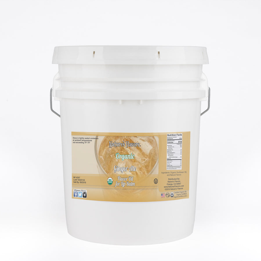 Organic Ginger Ale Flavor Oil for Lip Balm