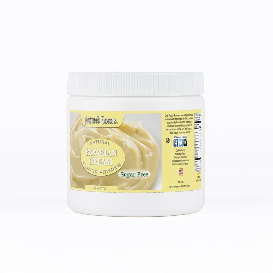Bavarian Cream Sugar Free Flavor Powder