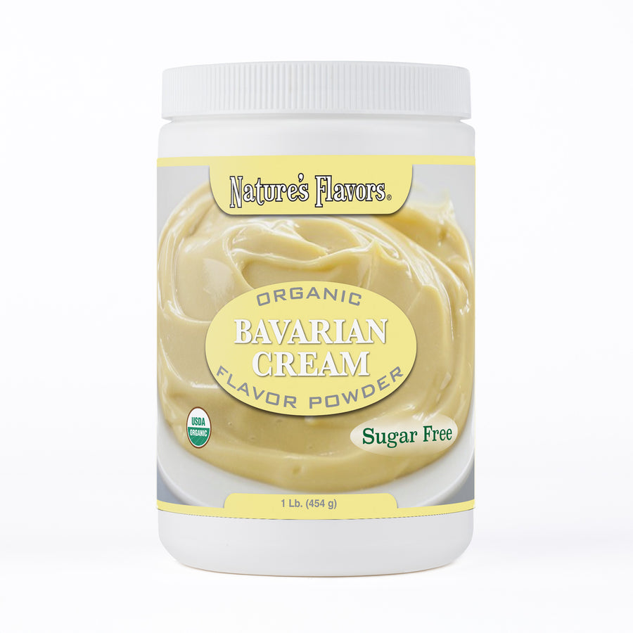Bavarian Cream Flavor Powder (Sugar-Free), Organic