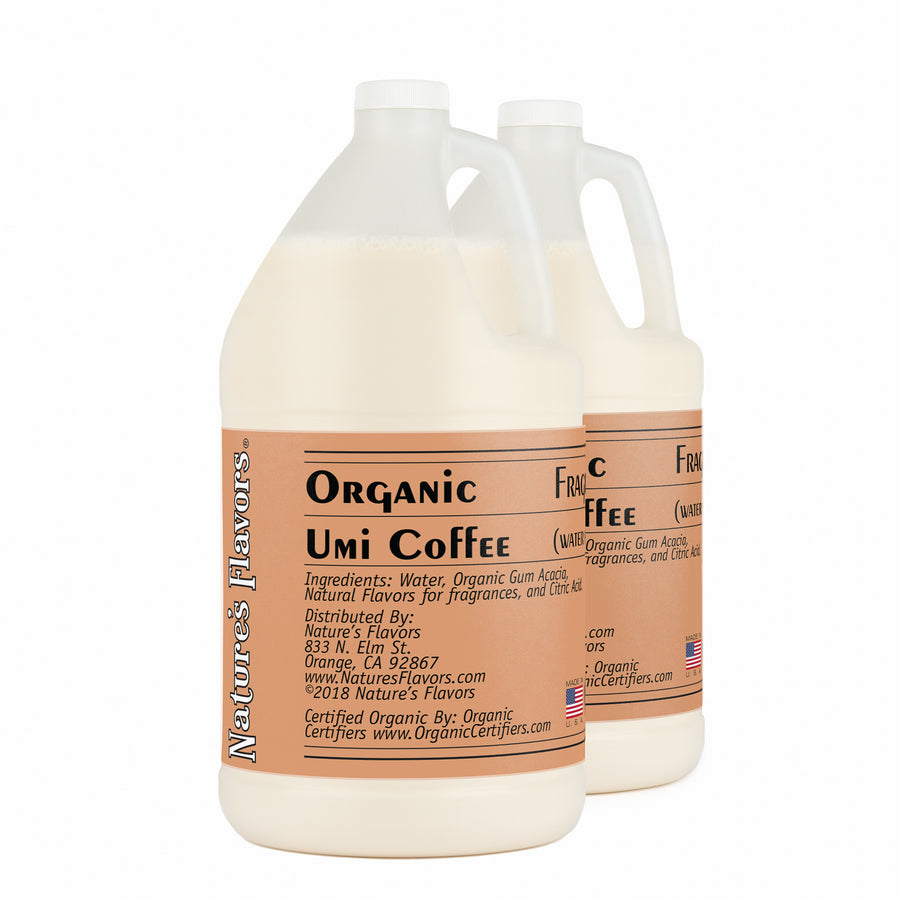 Organic Umi Coffee Fragrance Emulsion with Floral Notes (Water Soluble)