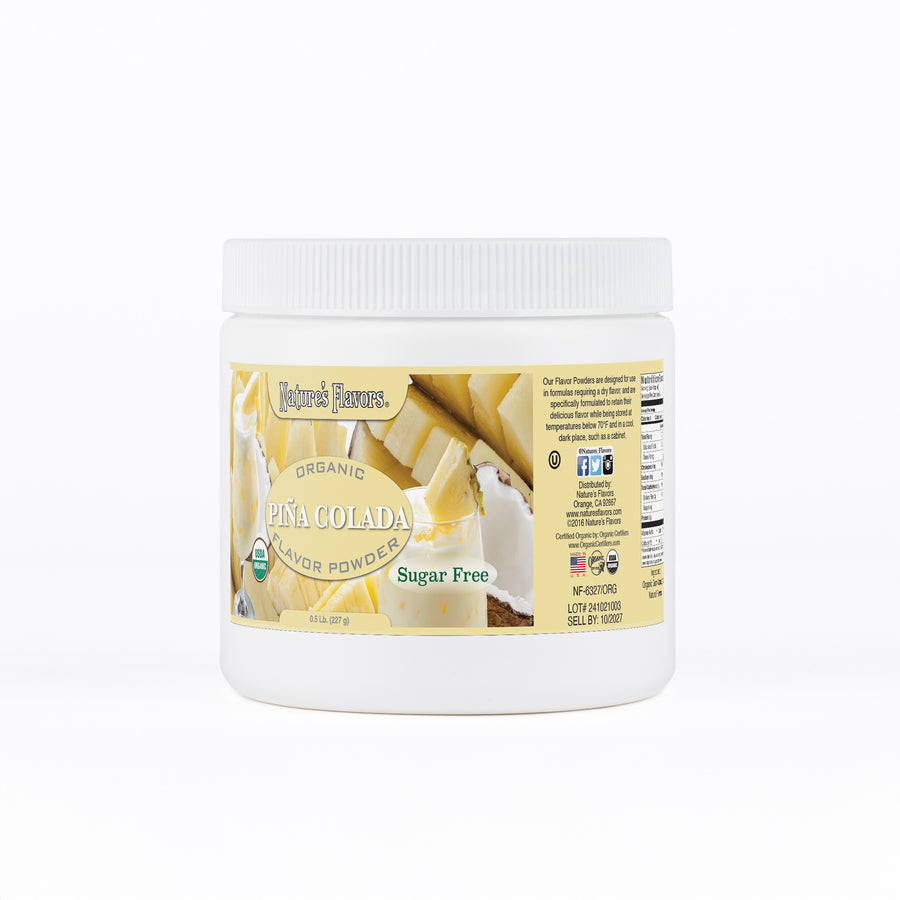 Pina Colada Flavor Powder (Sugar-Free), Organic