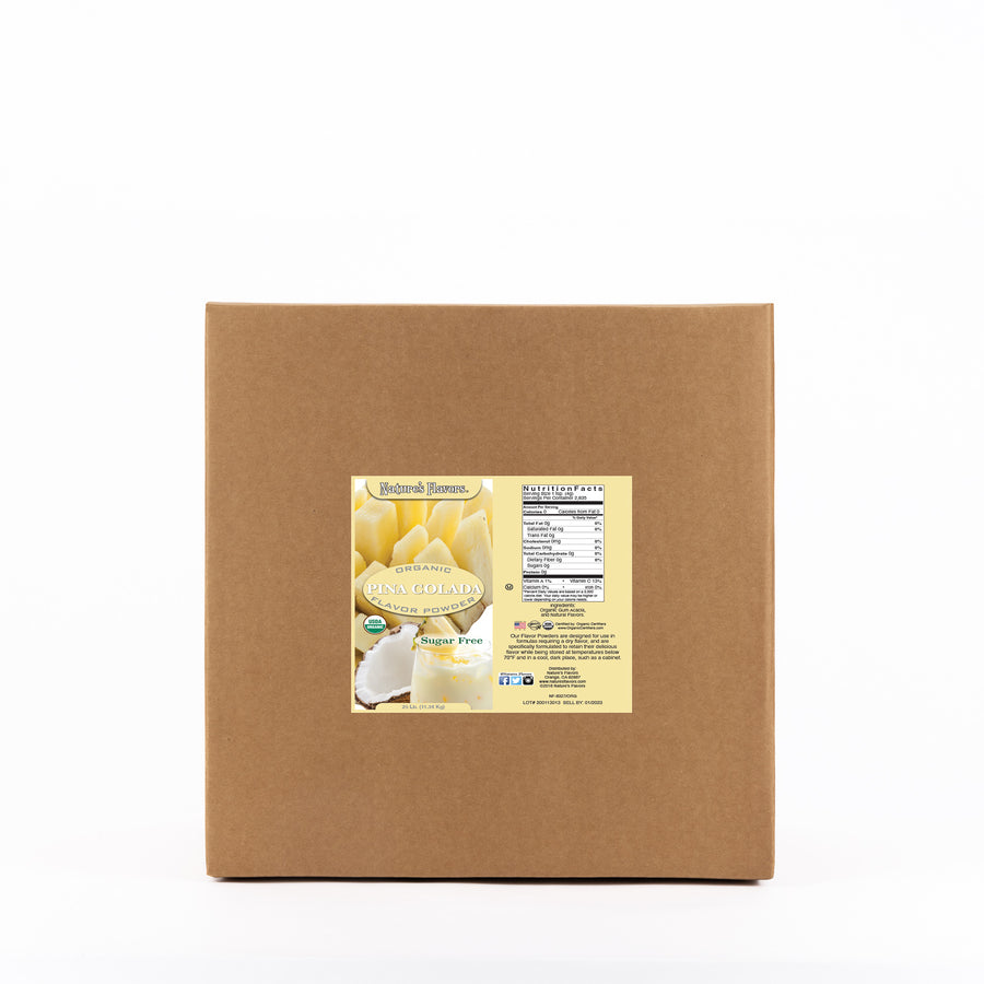 Pina Colada Flavor Powder (Sugar-Free), Organic